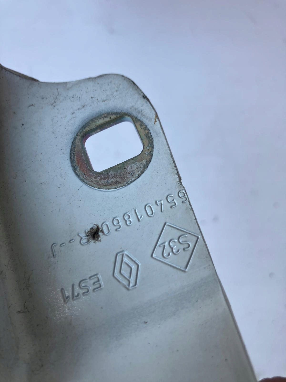 hinge bonnets left RENAULT ZOE DV369 654018609R