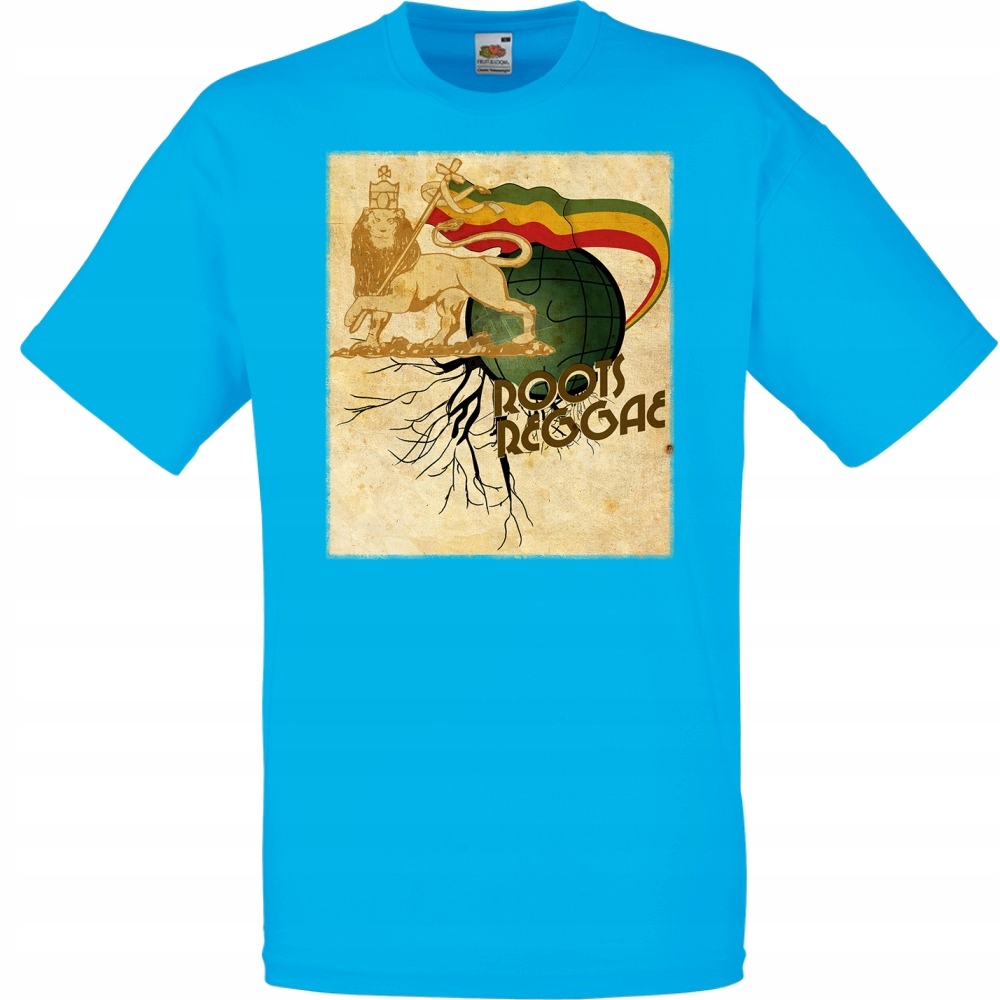 

Koszulka z nadrukiem roots reggae rasta XL lazuro