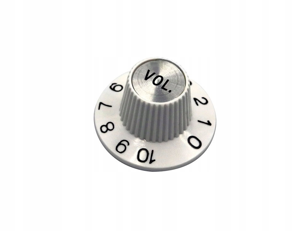 Gałka gitarowa HOSCO KW-260VI Witch Hat Vol (SV)