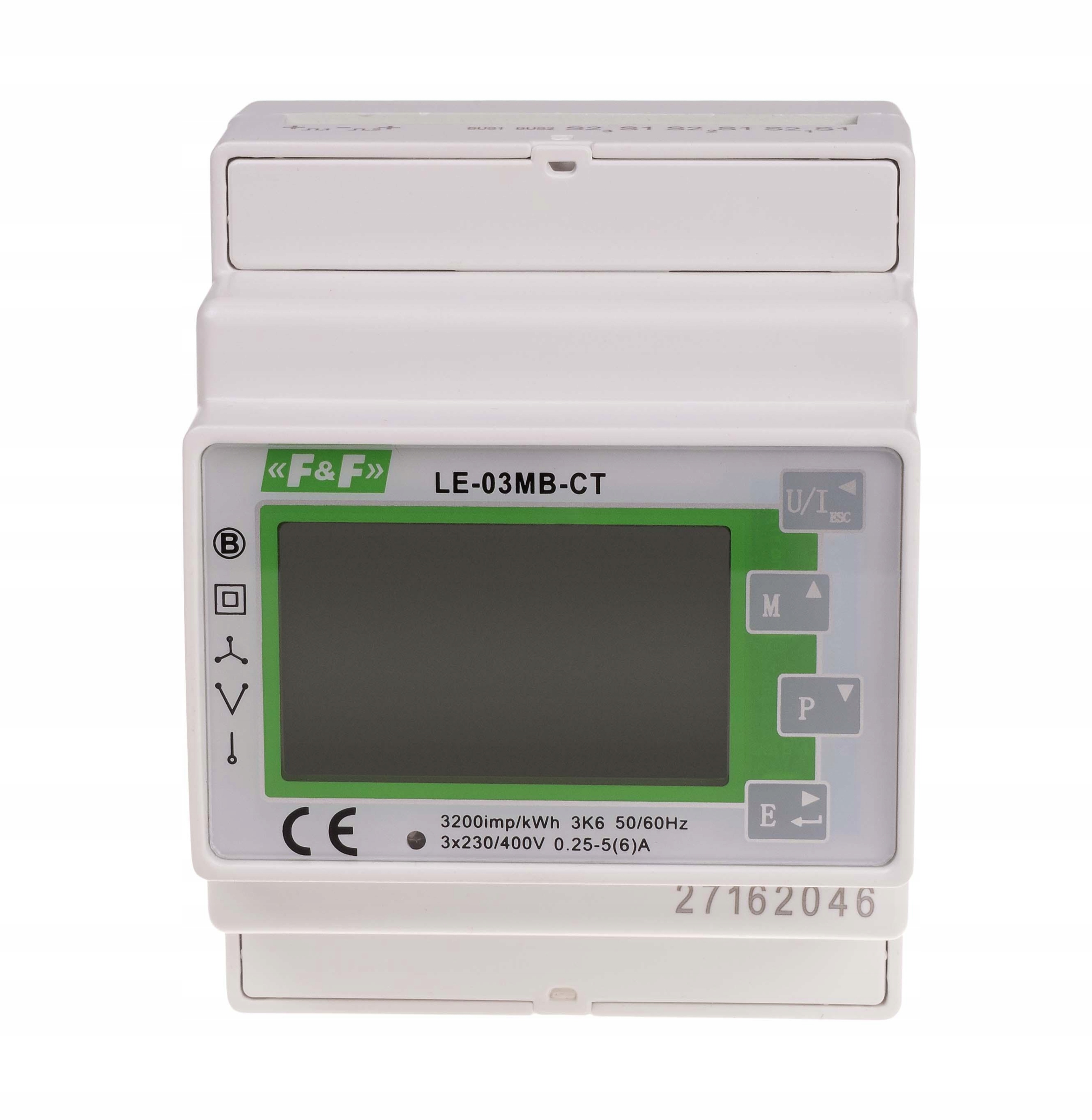 Merač elektrickej energie 3F LE-03MBCT MID Mbus