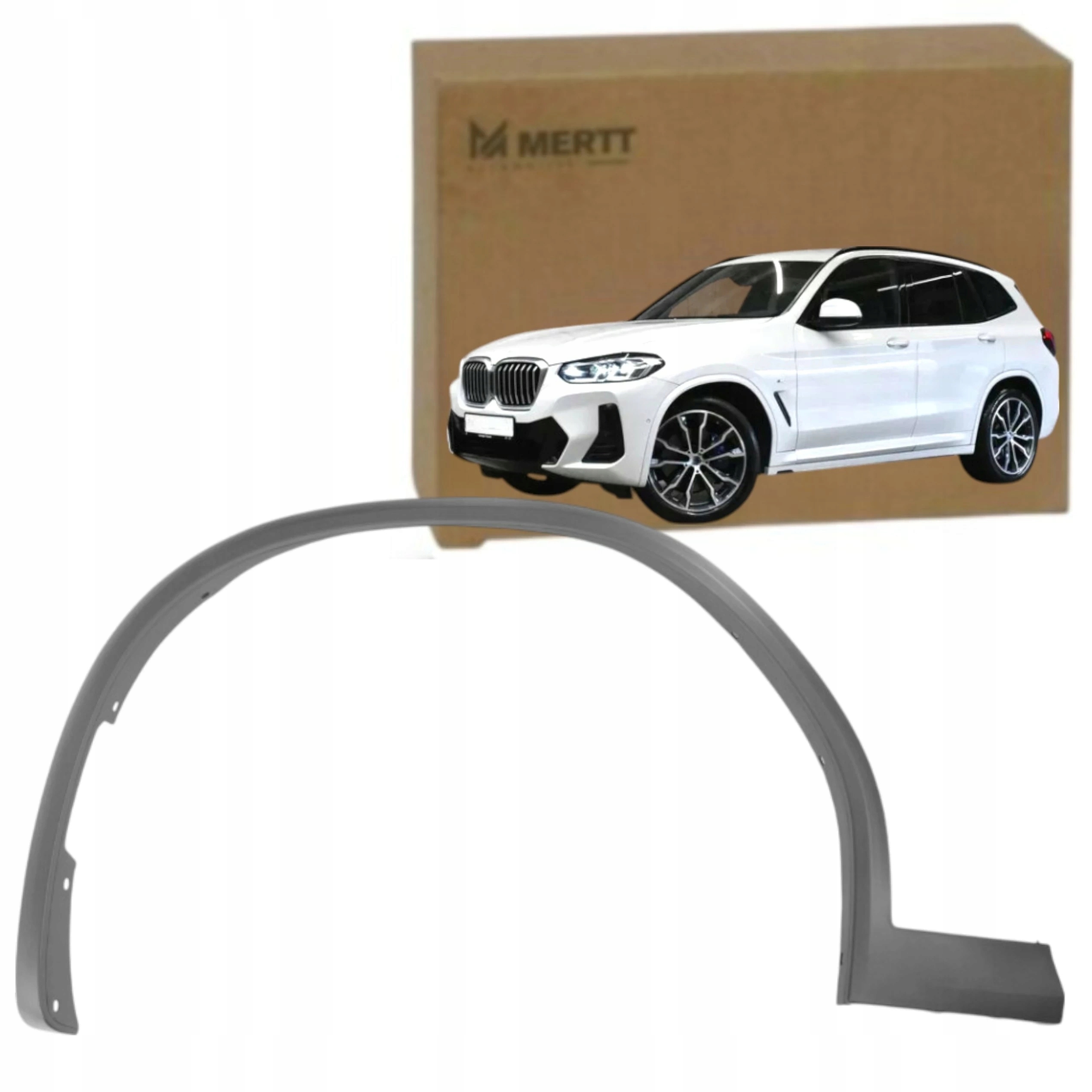 Lišta blatníku Levá pro Bmw X3 G01 X4 G02 F97 F98 M Balíček 51778064819