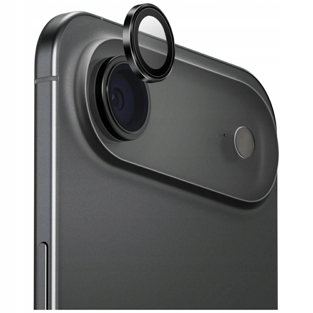 Szkło Uniq Optix Aluminium Camera Lens iPhone 17 Air z aplikatorem czarne