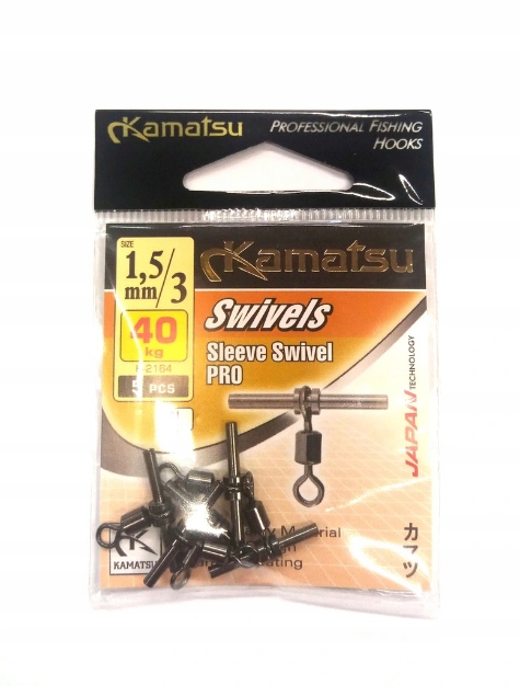Krętlik Z Tuleją Przelotową 3-1, 5MM K/2164