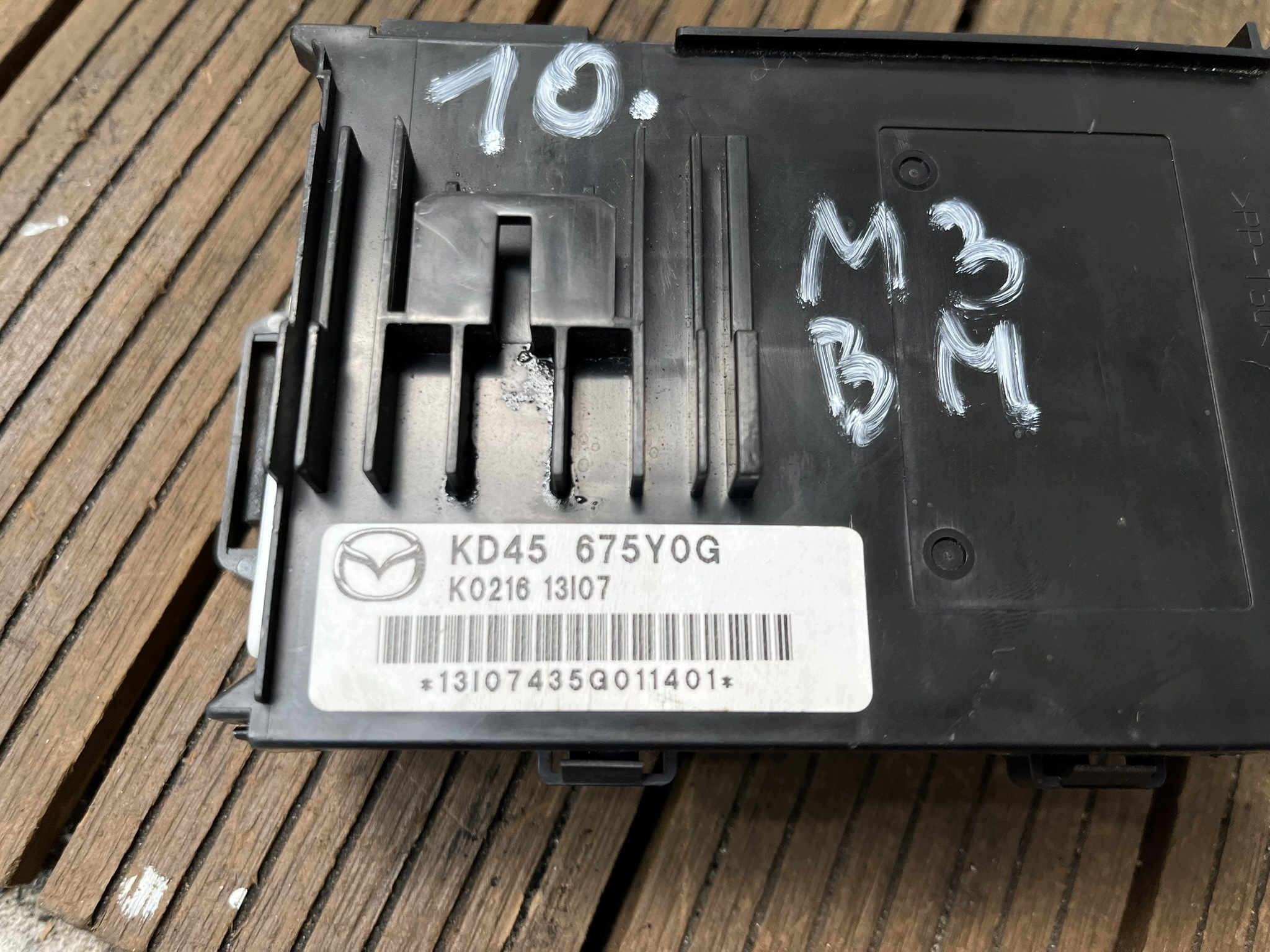 MAZDA 3 BM 13-17 comfort control unit control unit KD45675Y0G OE