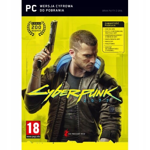 

Cyberpunk 2077 Pudełko 2CD +Mapa Pocztówki
