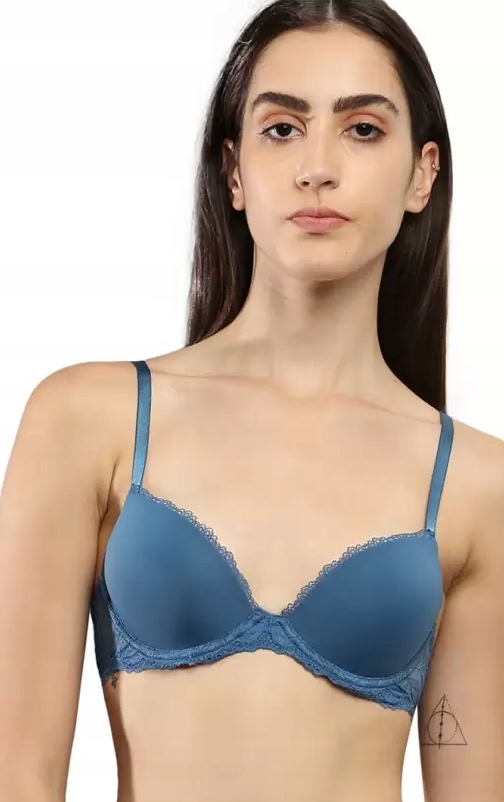 Calvin Klein Dámská Podprsenka Modrá 75E 1A5F2_B* Tia