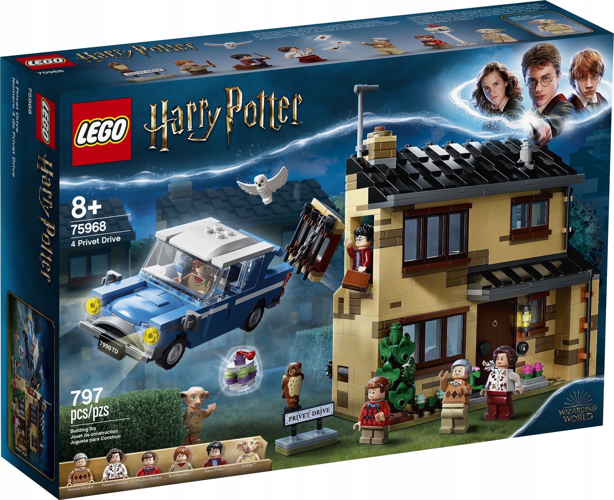 Originální Lego 75968 Harry Potter Zobí ulice 4 Stavebnice kostky