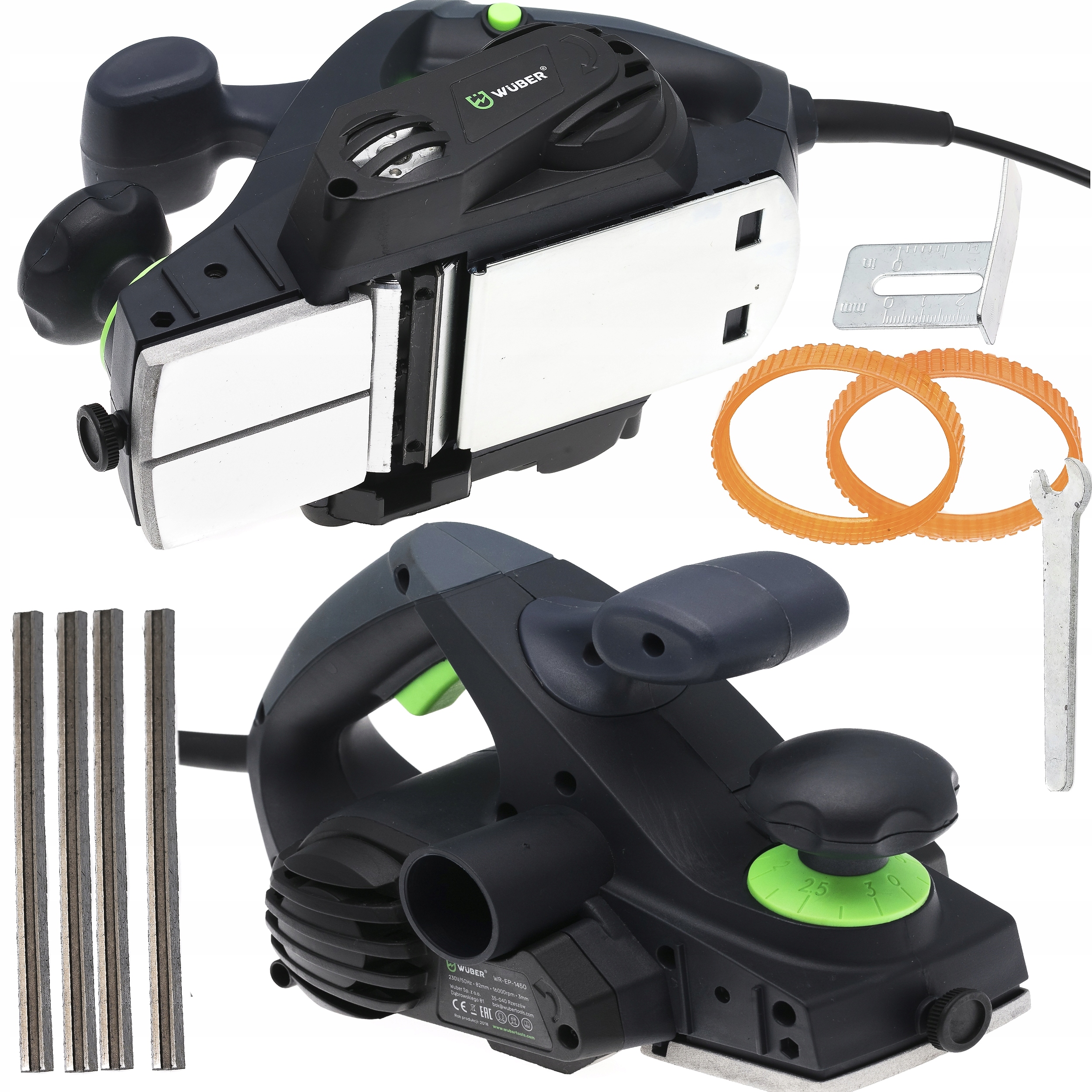 

Strug Elektryczny Hebel 1450W Heblarka Noże