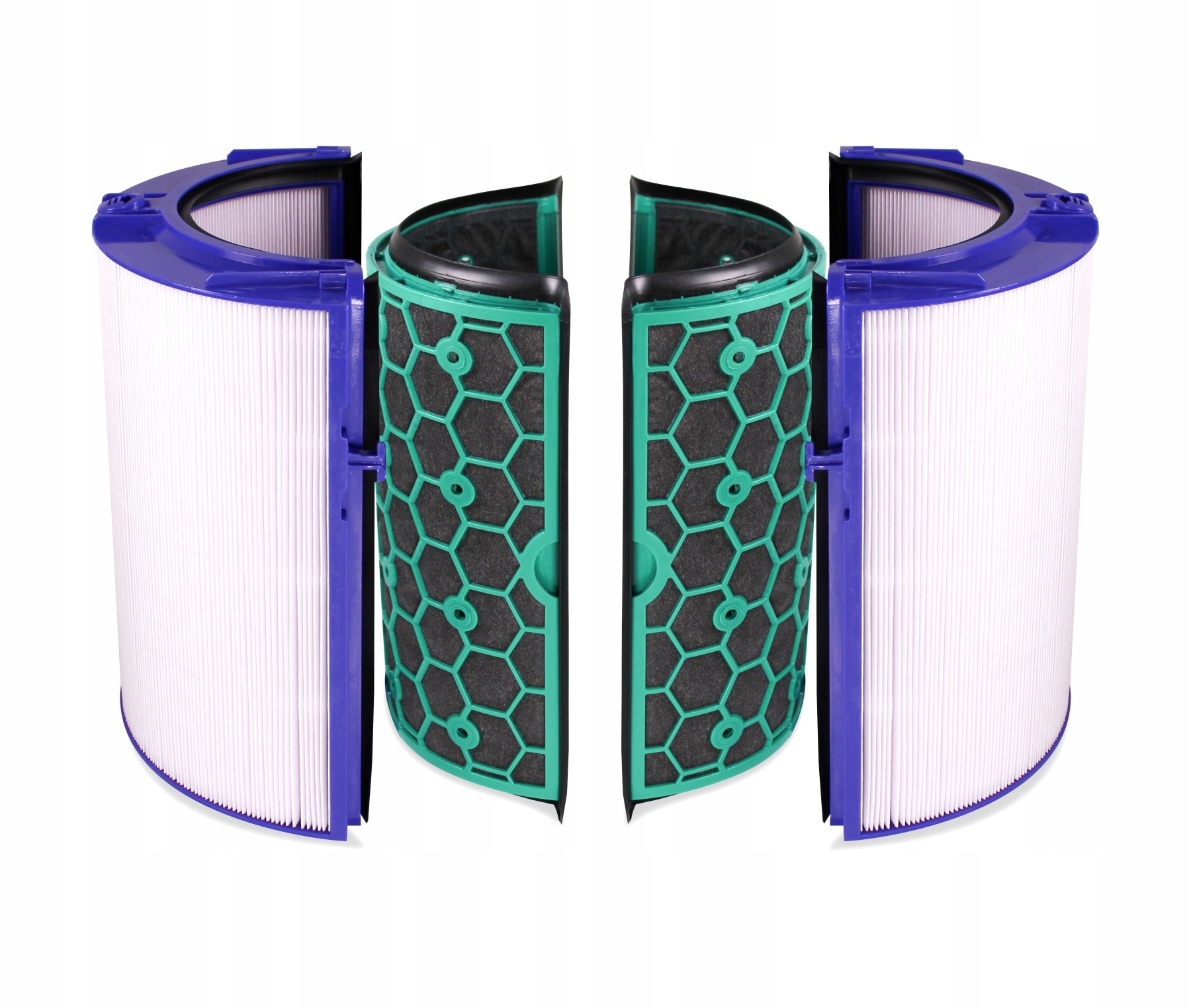 Koma Hepa filtr a uhlíkový filtr pro čističky vzduchu Dyson HP04, TP04