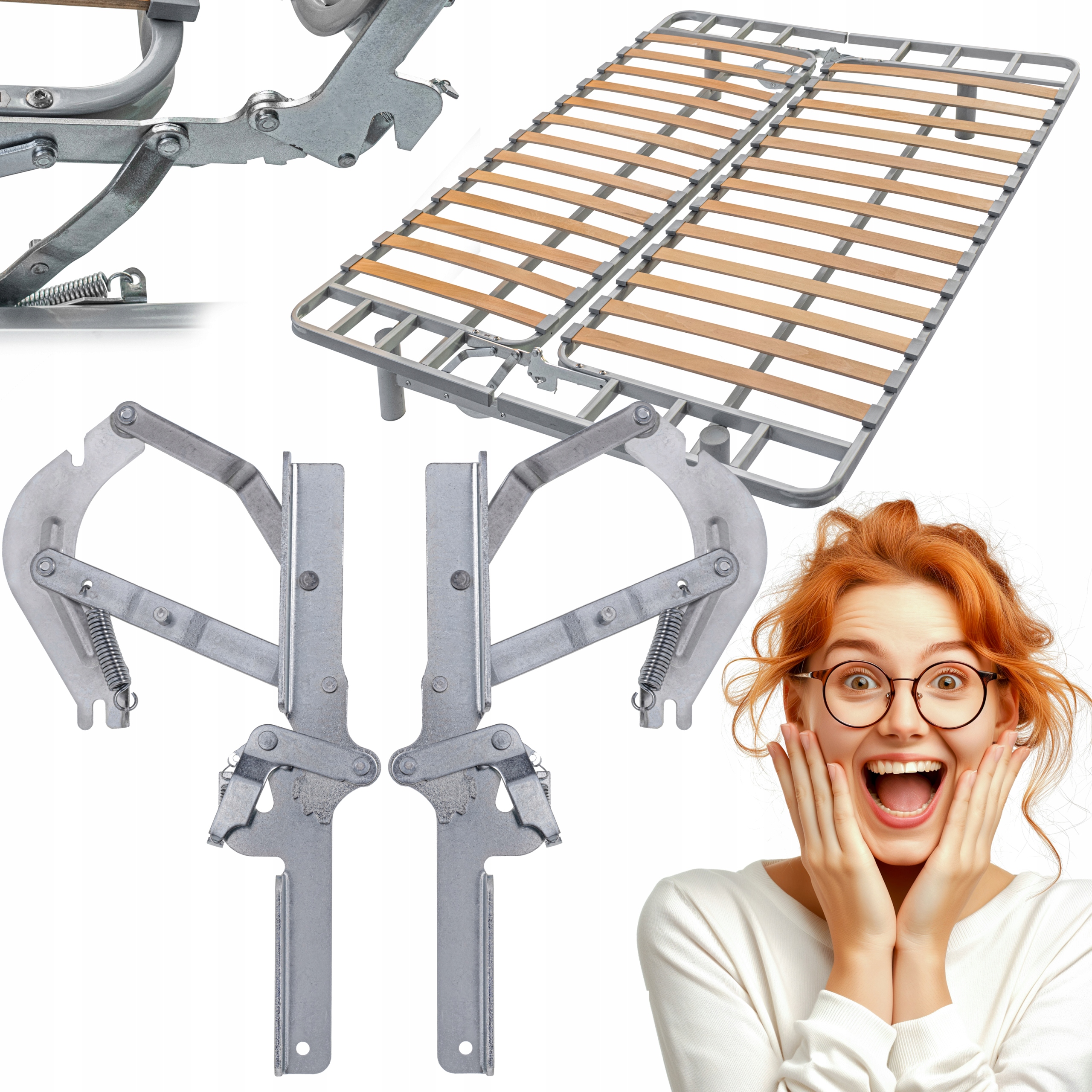 Zawiasy Ikea Beddinge Nyhamn Mechanizm Dwustopniowy Sofa Komplet 2 Szt