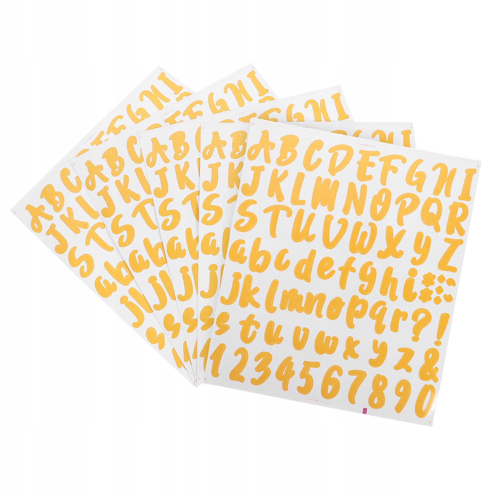 NAKLEJKI ŚLUBNE NUMER 5 ARKUSZY