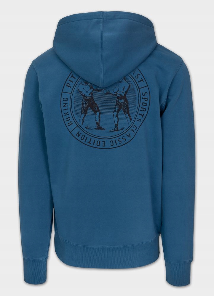 Pánská Rozepínací Mikina s kapucí Pitbull Sepraná Vintage Boxerská Pohodlná