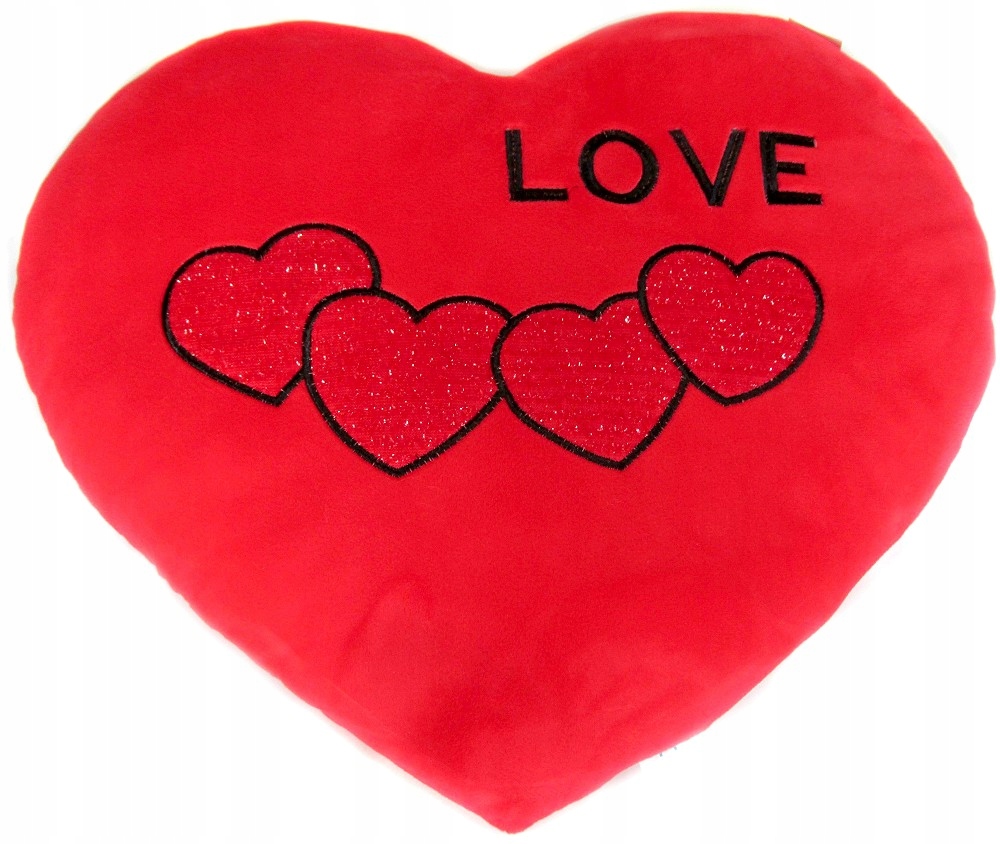 Poduszka Serce Love - 48cm WALENTYNKI
