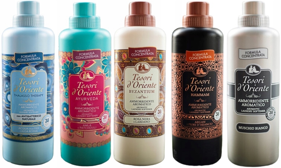 Levně Tesori d'Oriente Sada 5 italských tekutá aviváž 760 ml Tabhm