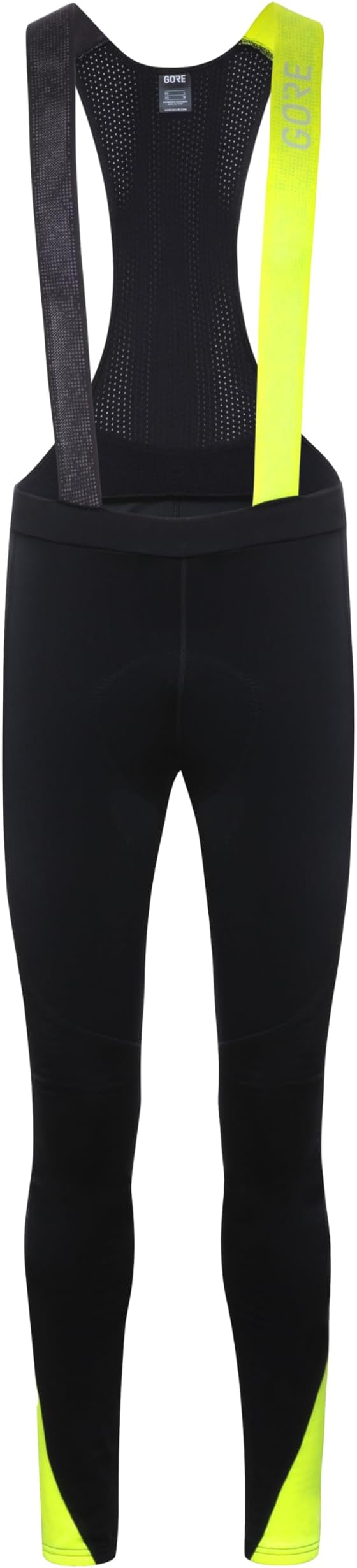 Spodnie rowerowe Gore Wear C5 Thermo Bib Tights XXL Black/Neon Yellow