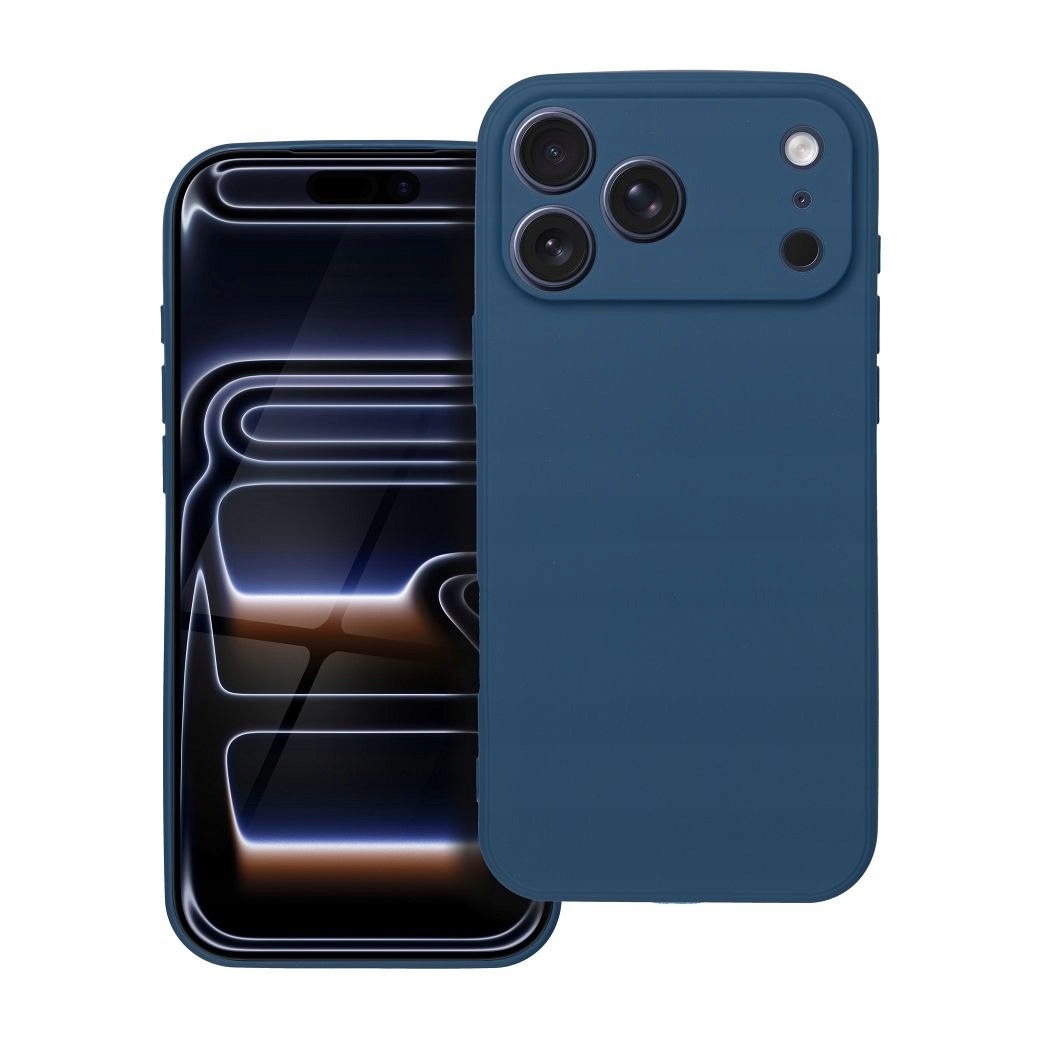 Oem Futerał do iPhone 17 Pro Max Soft ciemnoniebieski