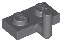 

Lego 4623b plytka 1x2 hak c szary 1 szt N