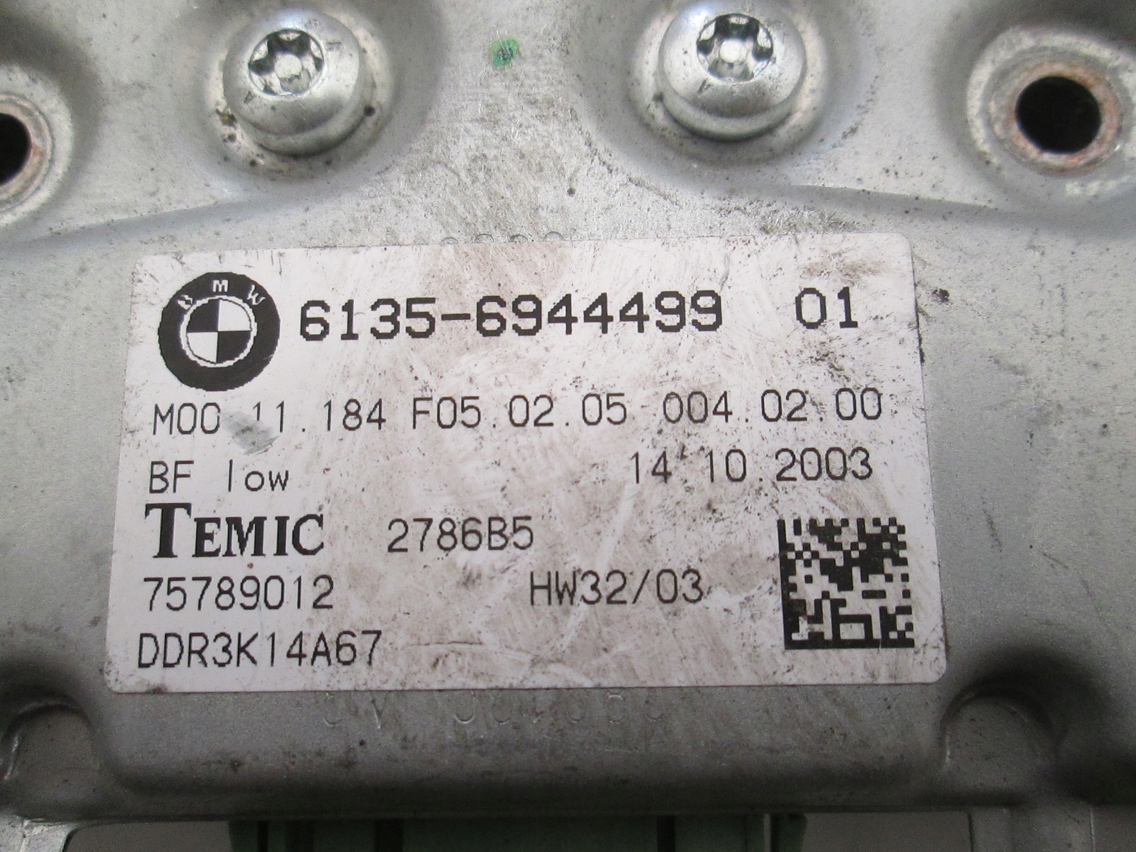 BMW E60 E61 modul Bedienteil Tür