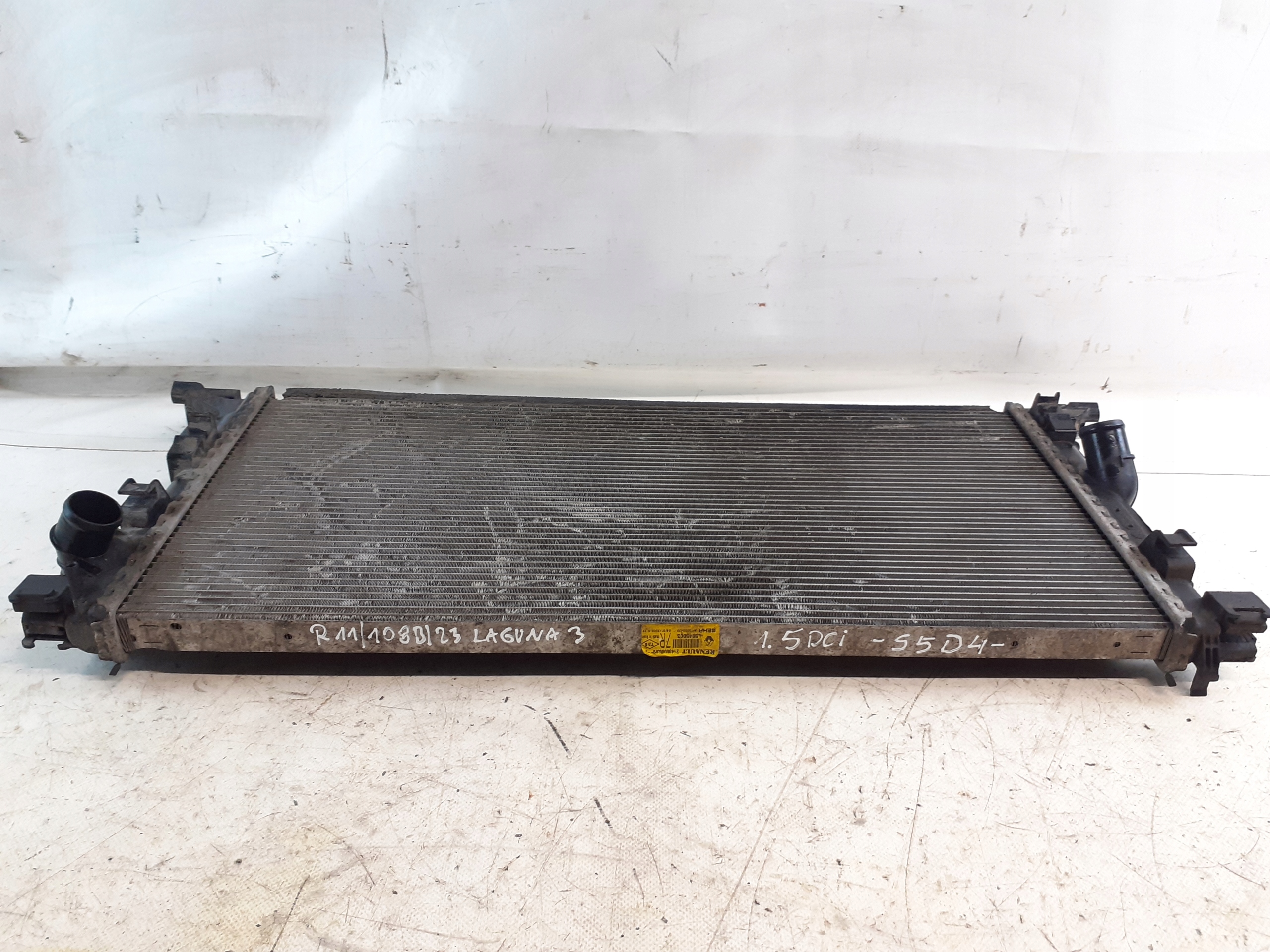 water cooler RENAULT LAGUNA III 1.5DCI