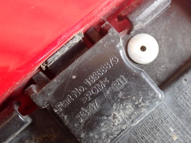 OPEL ASTRA J IV fender right front front