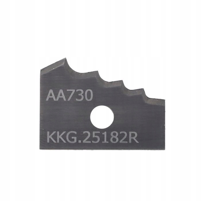 Nože pro olepovačku Hm R1,5-3 25x18,7x2 mm 1 ks Biesse/Pravé