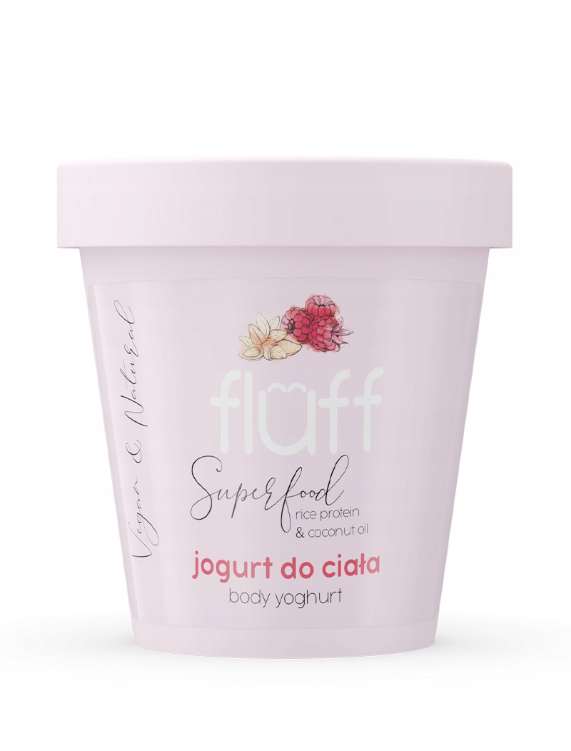 

Fluff jogurt do ciała Maliny z Migdałami 180ml