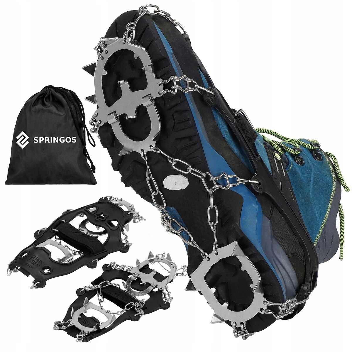 Springos raczki turystyczne 41-45 czarny CS0069