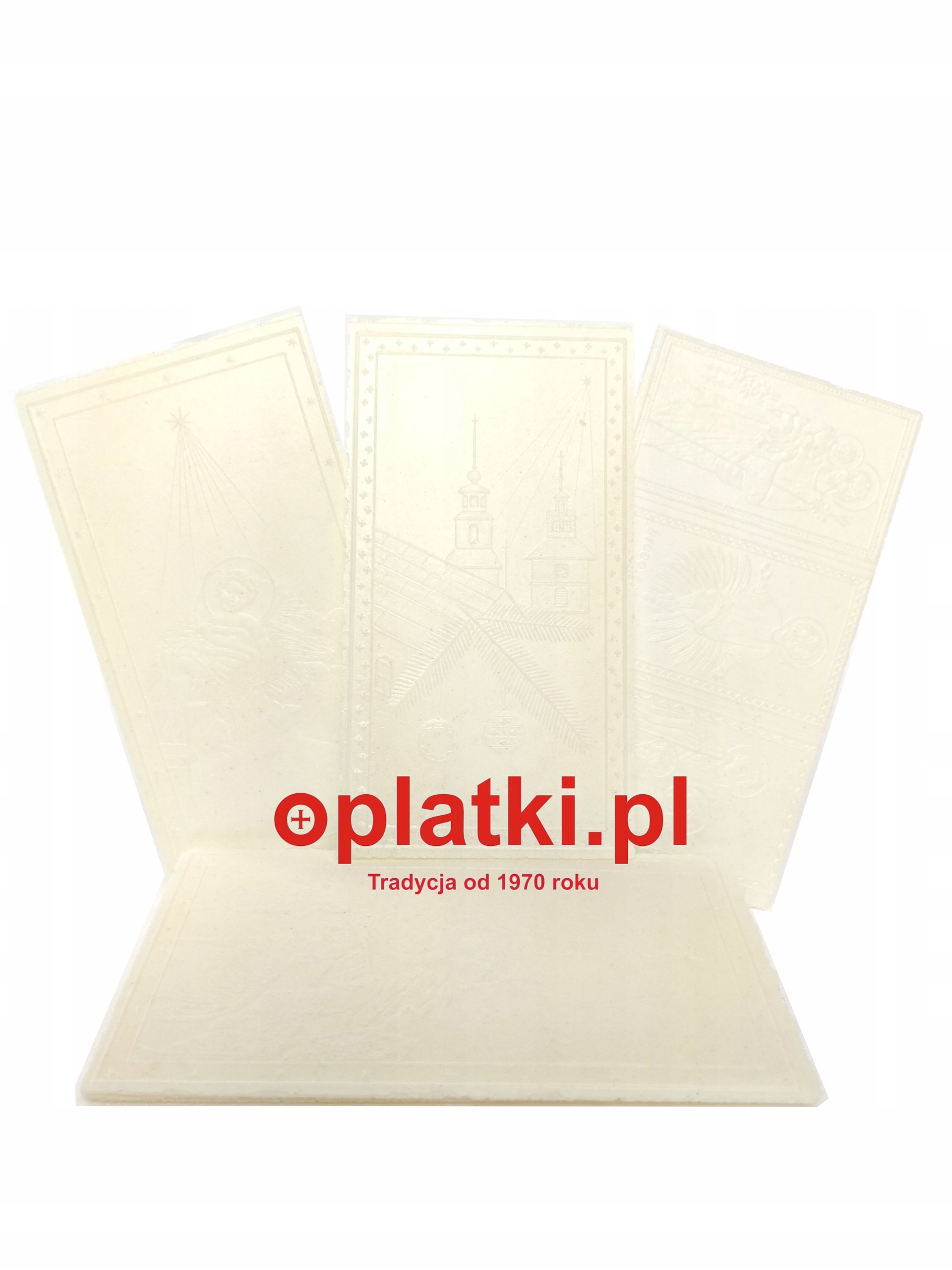 

Opłatek Wigilijny 4x60szt.=240szt. Świeże w folii