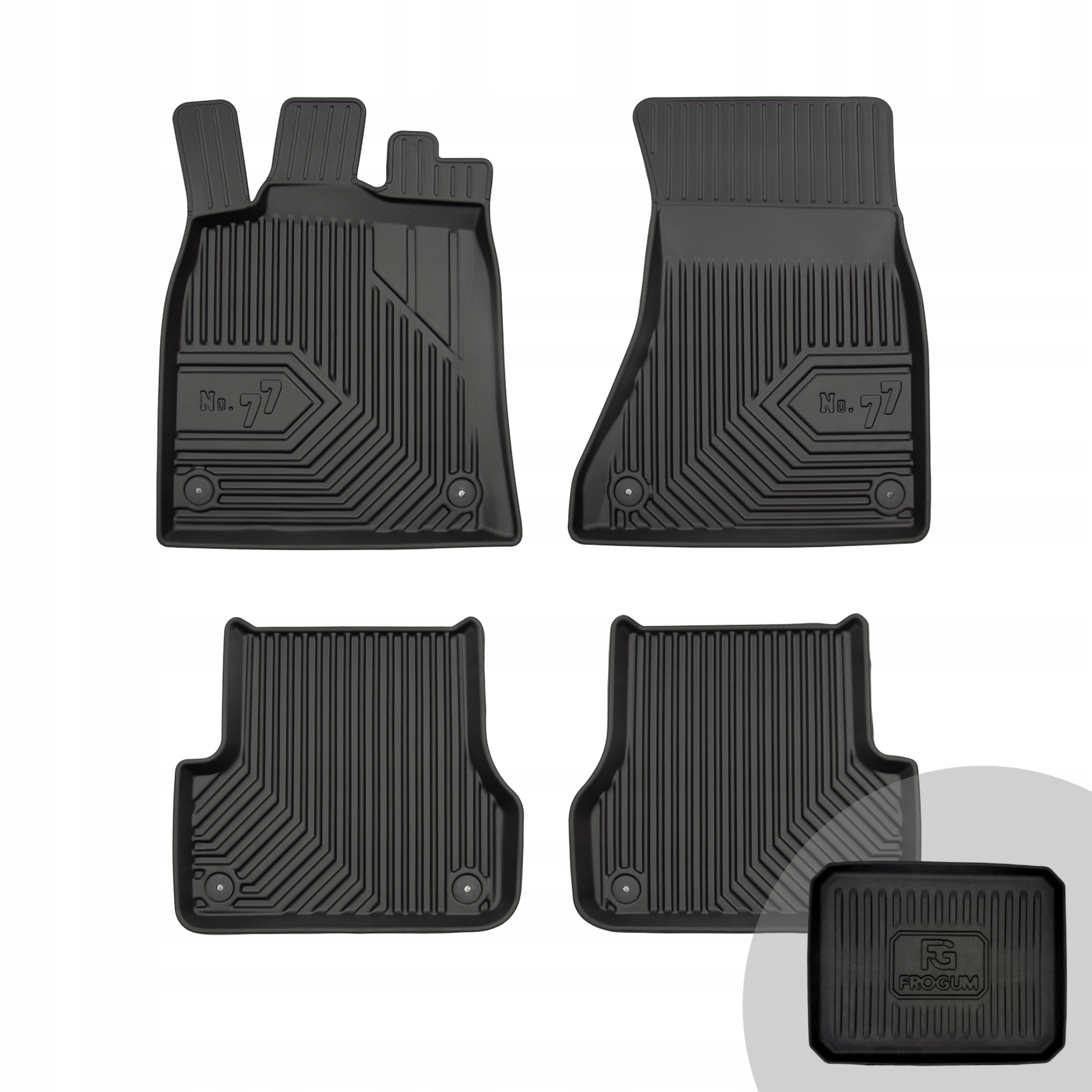 Frogum Koberce do auta pro Audi A6 C7 2011-2018