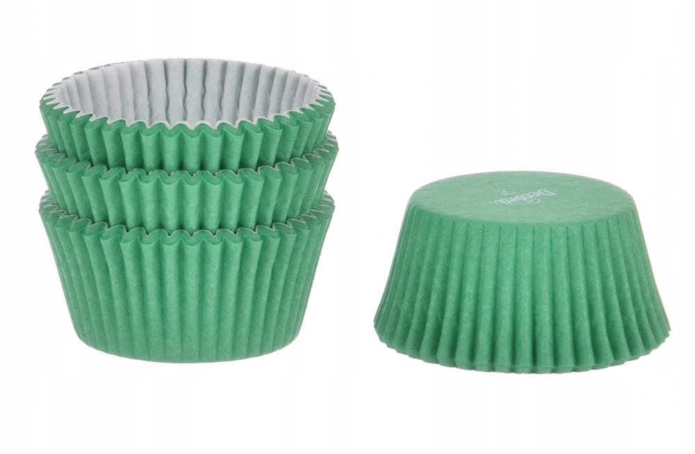 

Papilotki papierowe Zielone 50x32 mm Decora 75szt