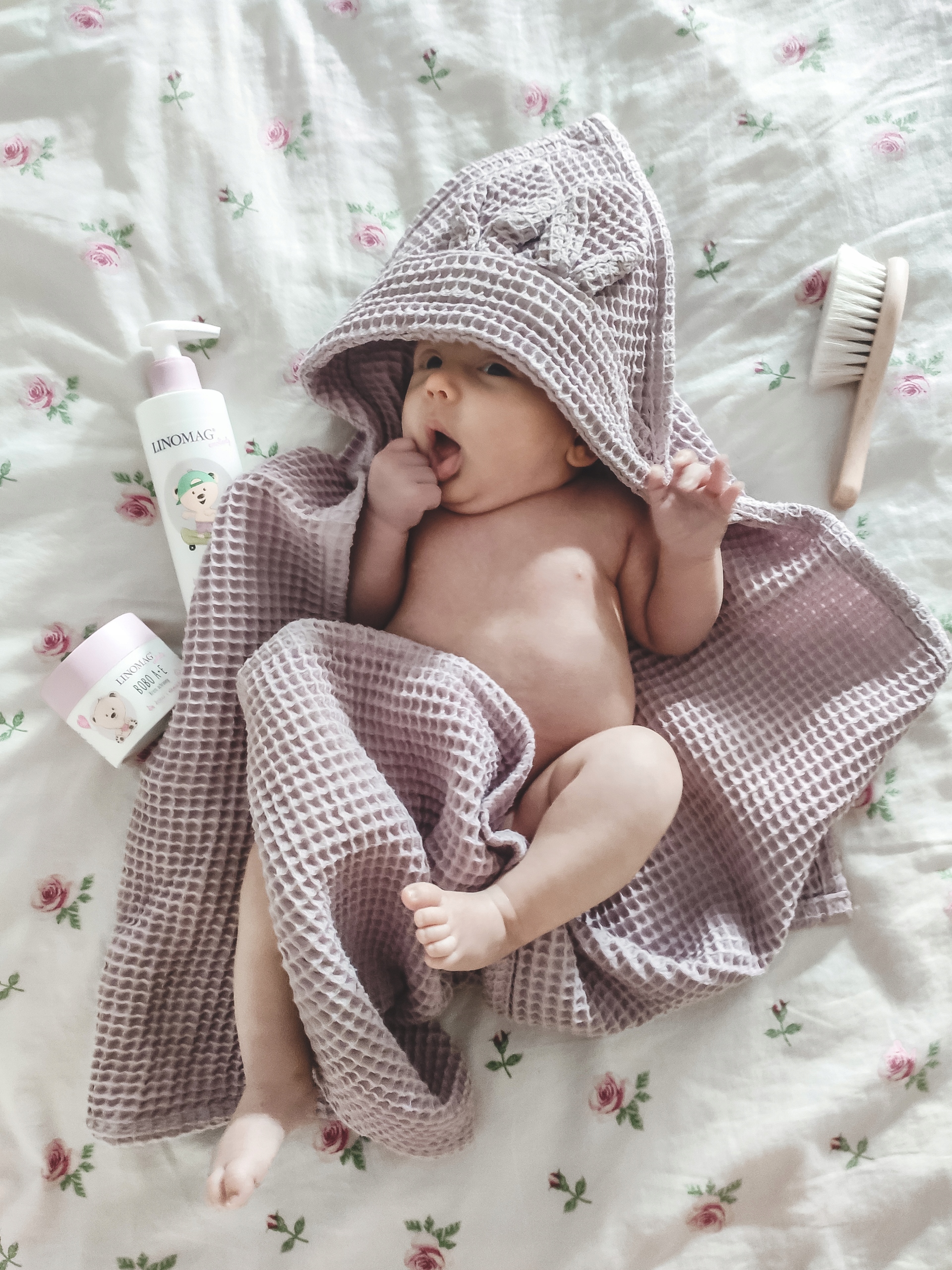 Ręcznik kąpielowy dla dzieci i niemowląt, Lepre Marka Lepre