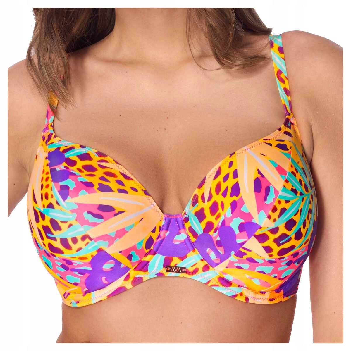 Ava Plavková podprsenka vyztužená podprsenka Sk 241 jungle pop 75G