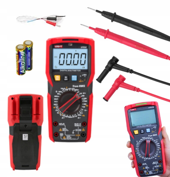 UNI-T UT89X MIERNIK MULTIMETR CYFROWY TRUE RMS TEMPERATURY WYŚWIETLACZ LCD