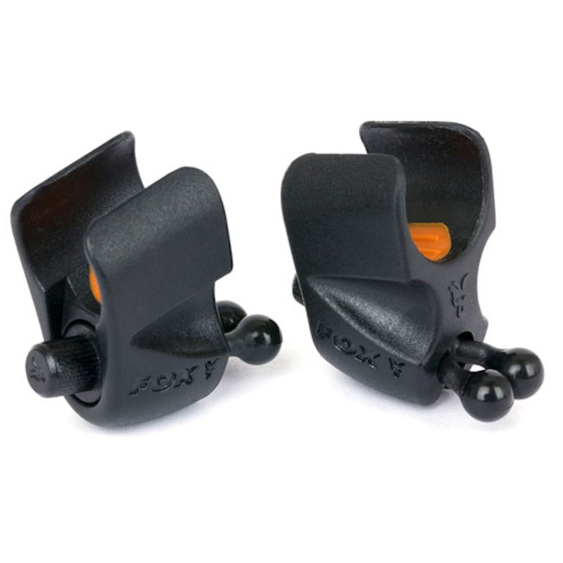 Regulowany Klips Na Wędkę Do Żyłki Fox Black Label Adjustable Rod Clip 2szt