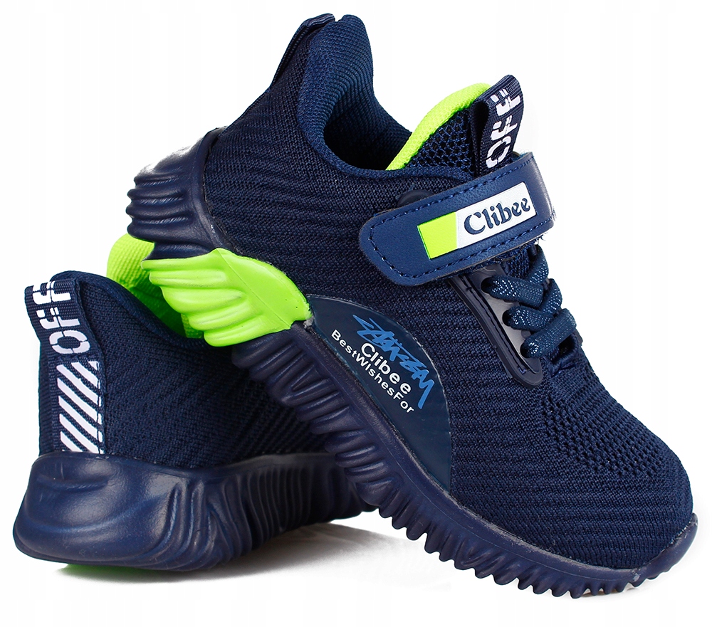 

Adidaski granatowe profilowane Clibee wk skóra 27