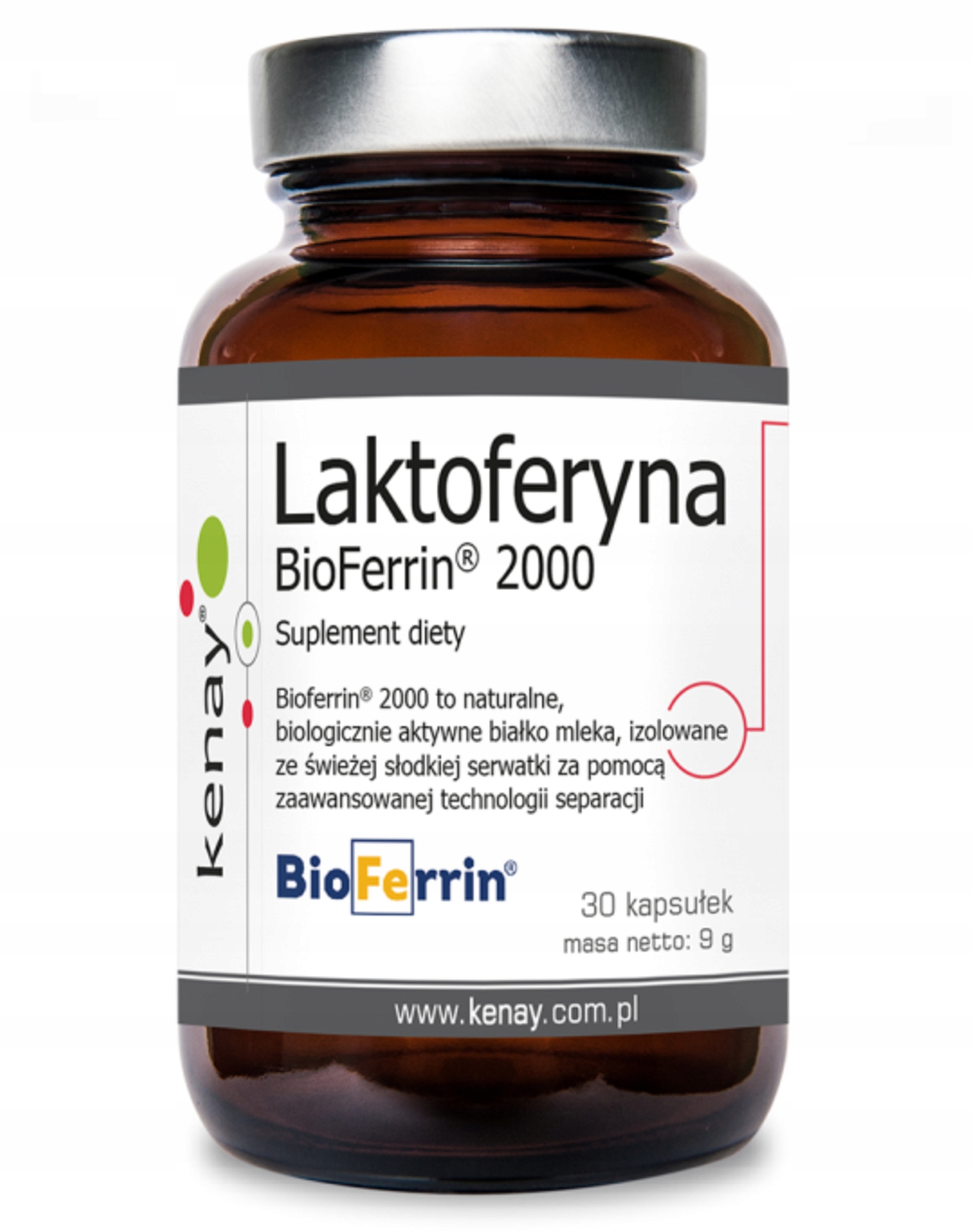 Kenay Laktoferyna 264 BioFerrin lactoferin Żelazo