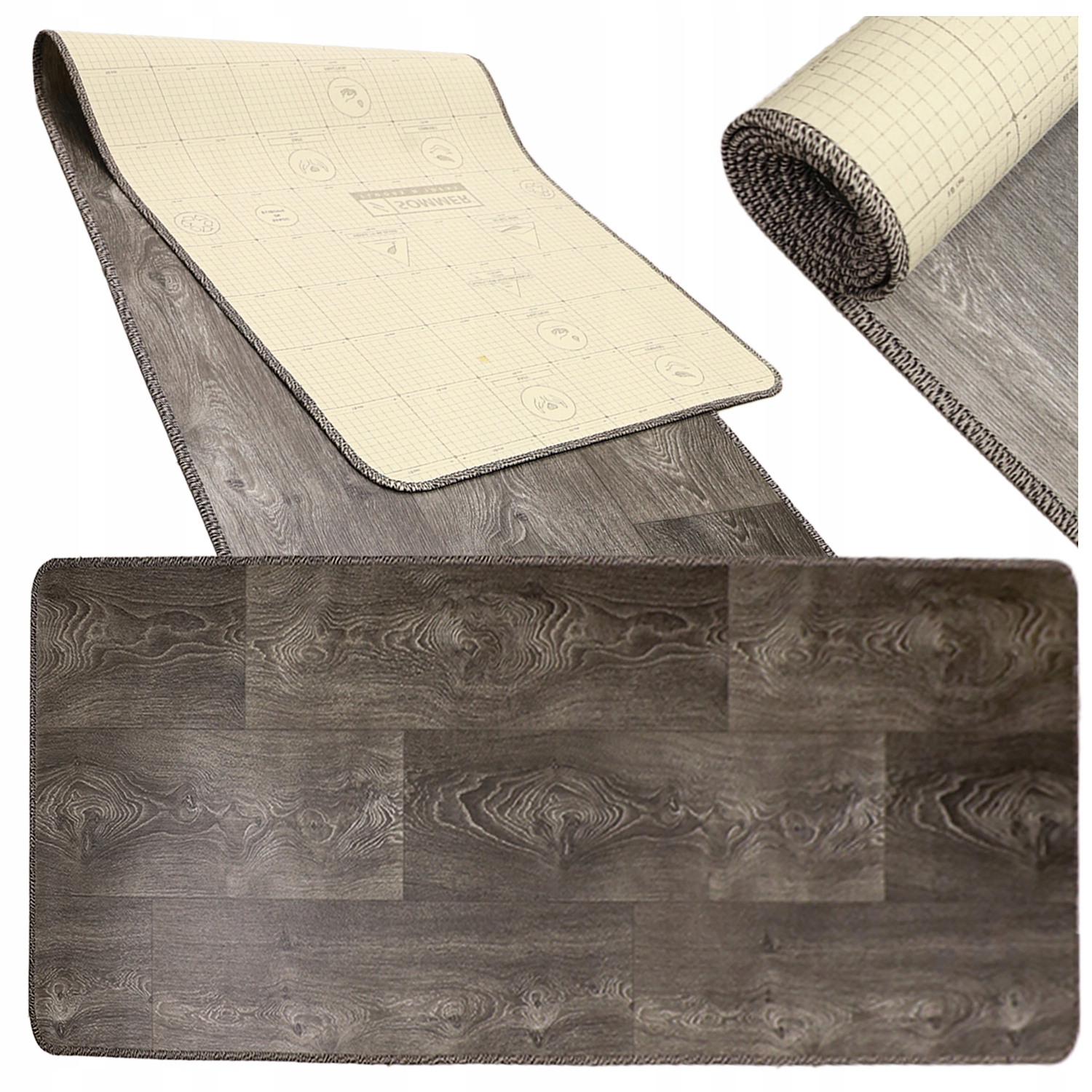 Koberec Běhoun je hotový Allvo 70 x 220 cm x 2,2 mm