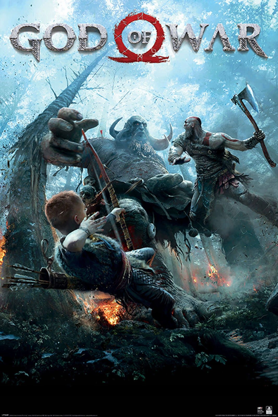 

Plakat z gry God Of War 61x91,5 cm