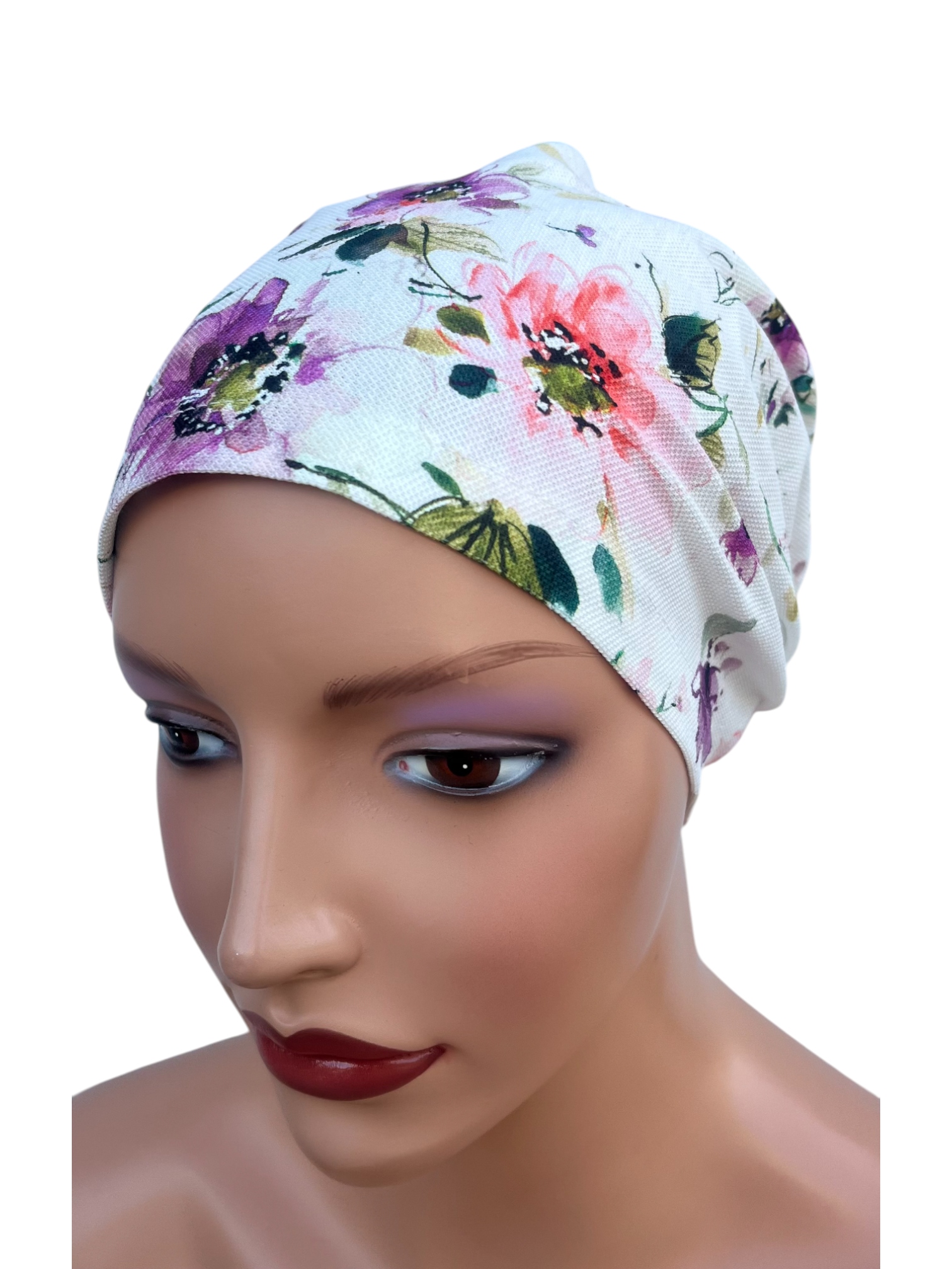 Damska chusta na głowę Greta 469 stylowy dodatek na lato Produkt Polski