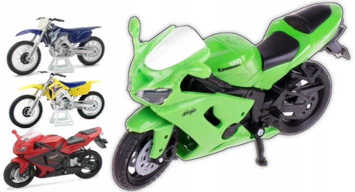 

Motocykl Motor Ścigacz Model Pojazd Kolekcja 1:18
