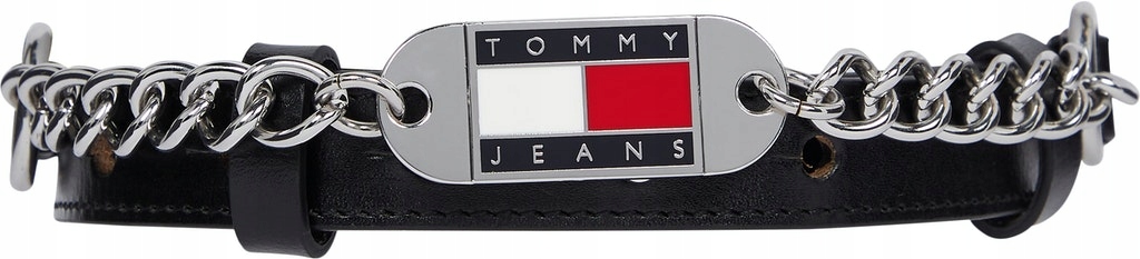 Tommy Hilfiger Pásek S Logem Fashoin Black 90
