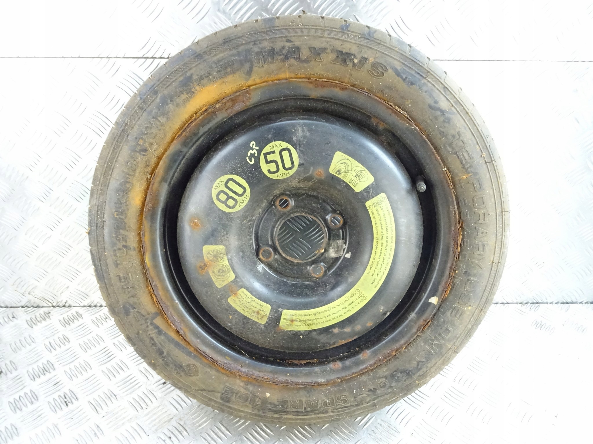 CITROEN C3 PICASSO wheel spare 15" 4X108