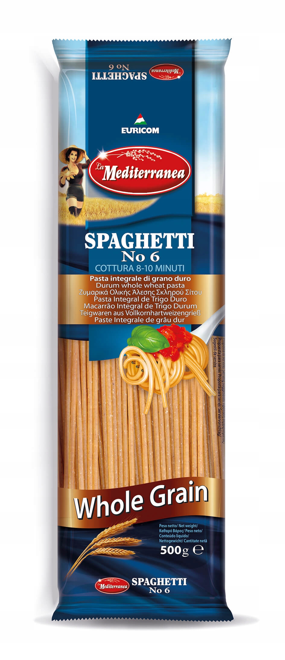 Levně 9X La Mediterranea špagetové těstoviny 500g