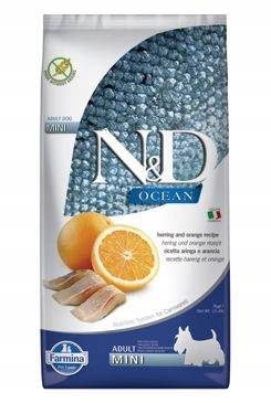Levně N&d Ocean Dog Gf Herring & Orange Adult Mini 7 kg