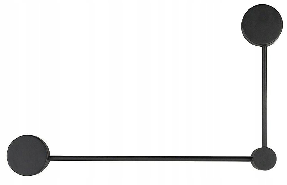 Nástenné svietidlo Orbit L čierne 2xGX53 Nástenná lampa do izby, bytu, domu