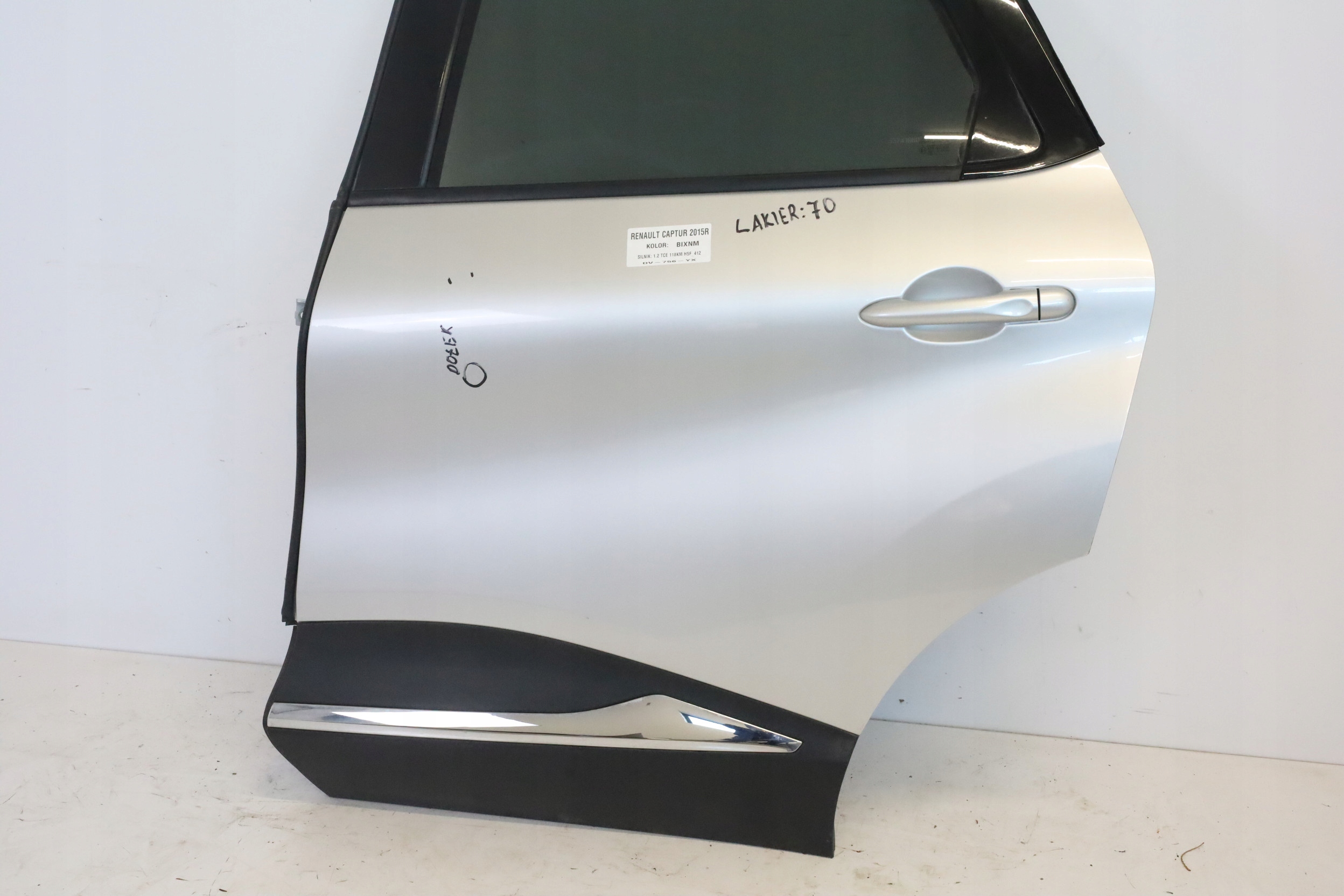 Renault Captur RJB Tür Hinten Links Door 623452342R Porta Porte - Thumbnail 3