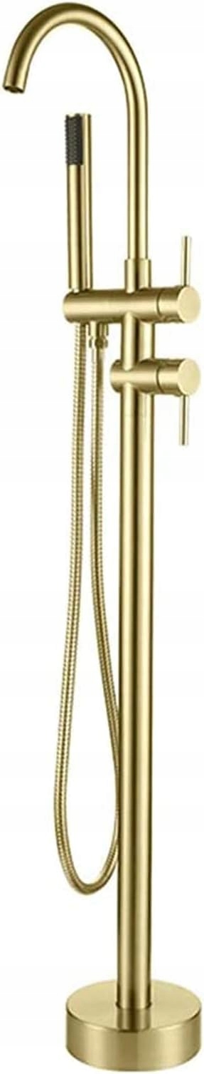 Batéria Do Vane Voľne Stojaca Zlatá Elegantný Podlahový Dizajn Fmogge