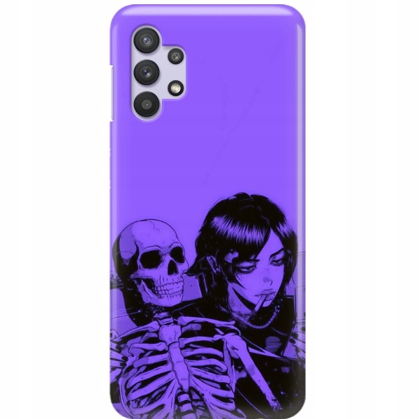 

Etui Do Samsung A32 Czaszka Goth Death Skull