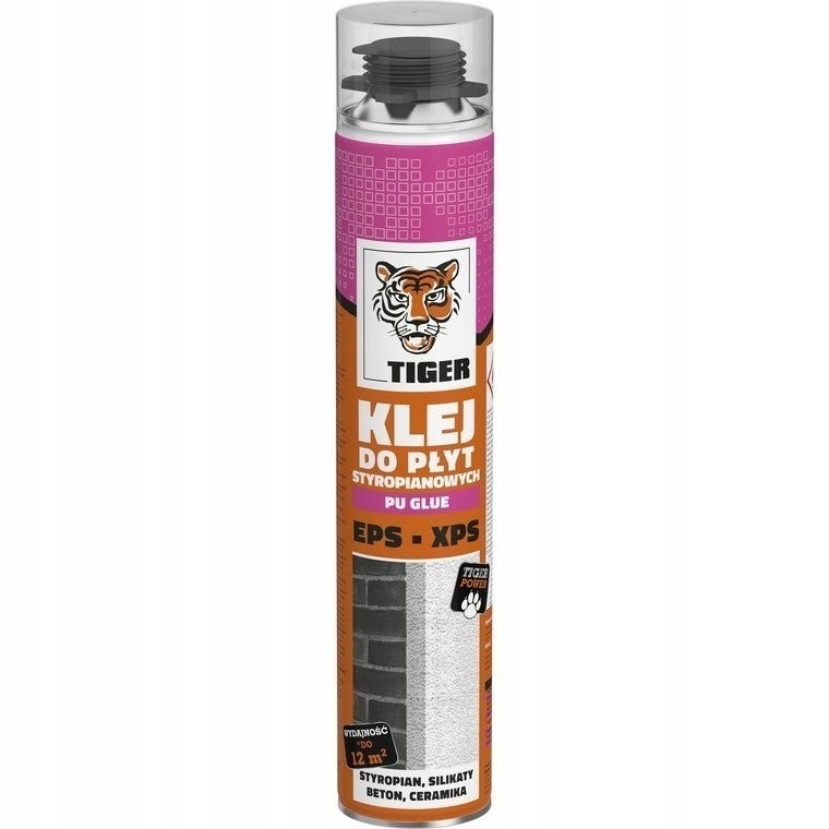 

Tiger Pianka Klej Do Styropianu 750ML