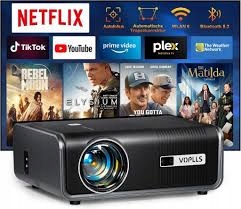 Projektor Domácí kino Full Hd 1080P 4K WiFi6 Bluetooth Voplls VP-1 30000L
